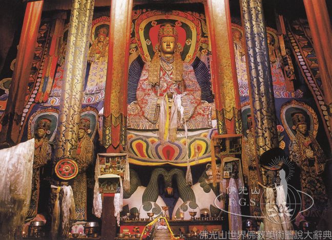 Princess Wencheng Temple: Vairocana Buddha and the Eight Great Bodhisattvas