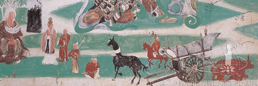 Mogao Cave 130: Lady Wang as Donor