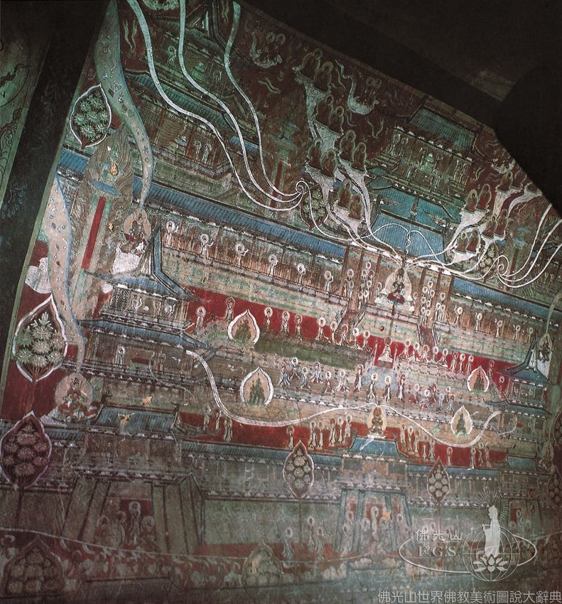 Wenshushan Ten Thousand Buddha Cave: Illustration of the Sutra on the Ascent of Maitreya