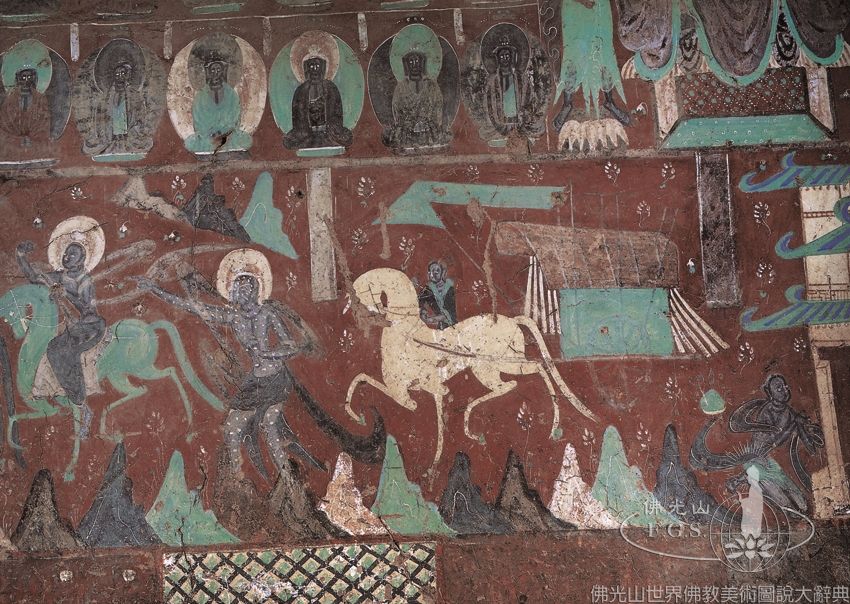 Mogao Cave 257: Bodhisattva in Contemplation