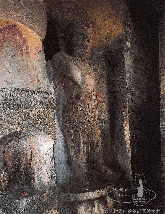 North Xiangtangshan Grotto 3:Warrior