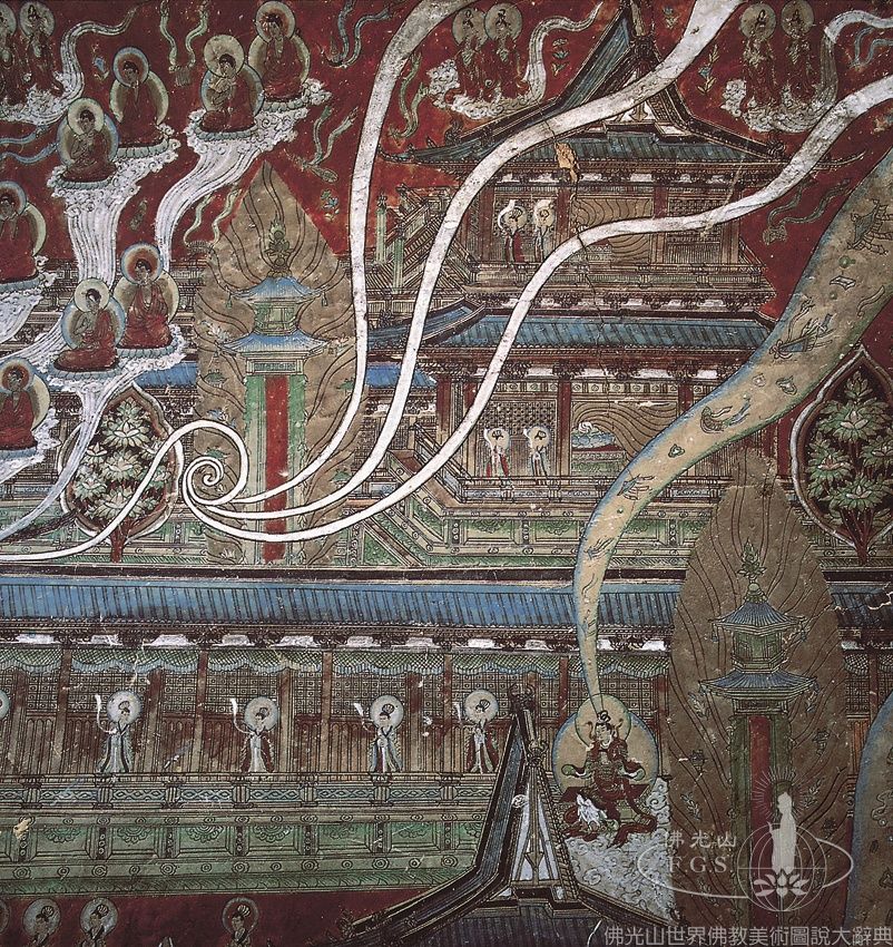 Wenshushan Ten Thousand Buddha Cave: Illustration of the Sutra on the Ascent of Maitreya