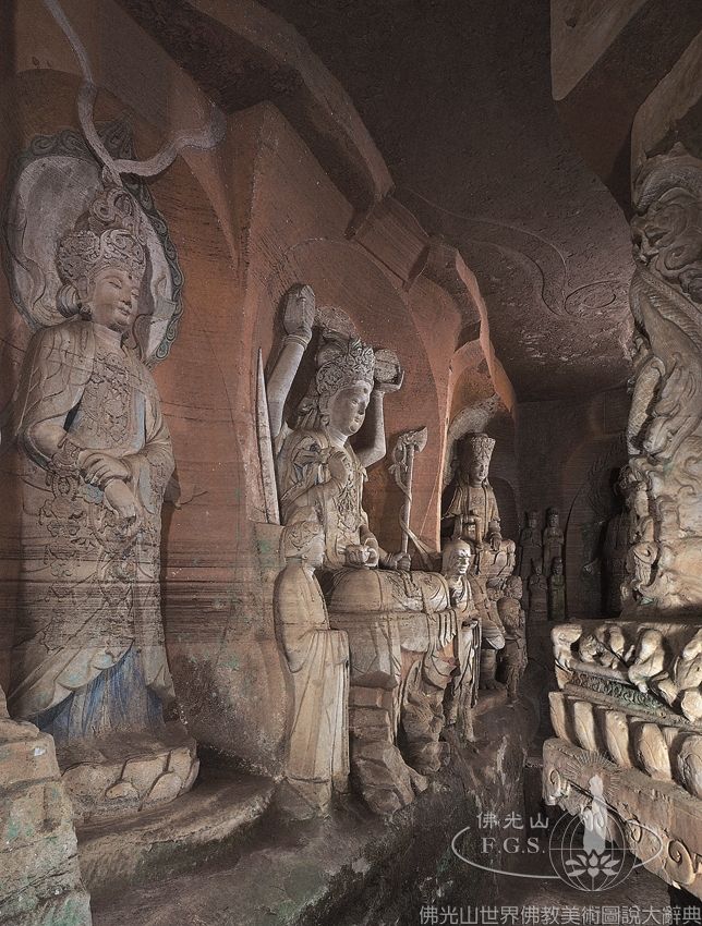 Dazu Rock Carvings Beishan Cave 136