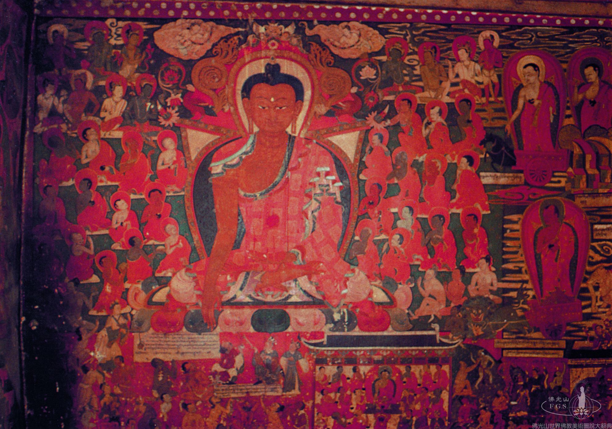 Shalu Monastery Central Hall Prajnaparamita Shrine: Sumagadha's Invitation
