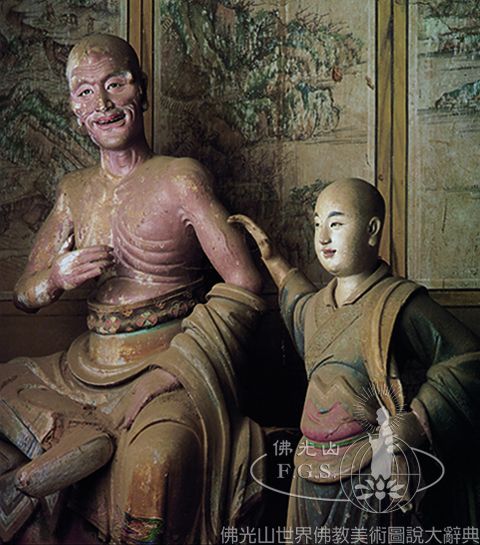 Zishou Temple Arhat Hall: Sixteen Arhats