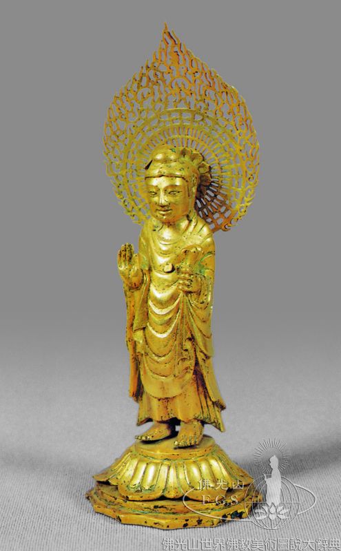 Guhwangri Three-Tier Pagoda: Standing Buddha