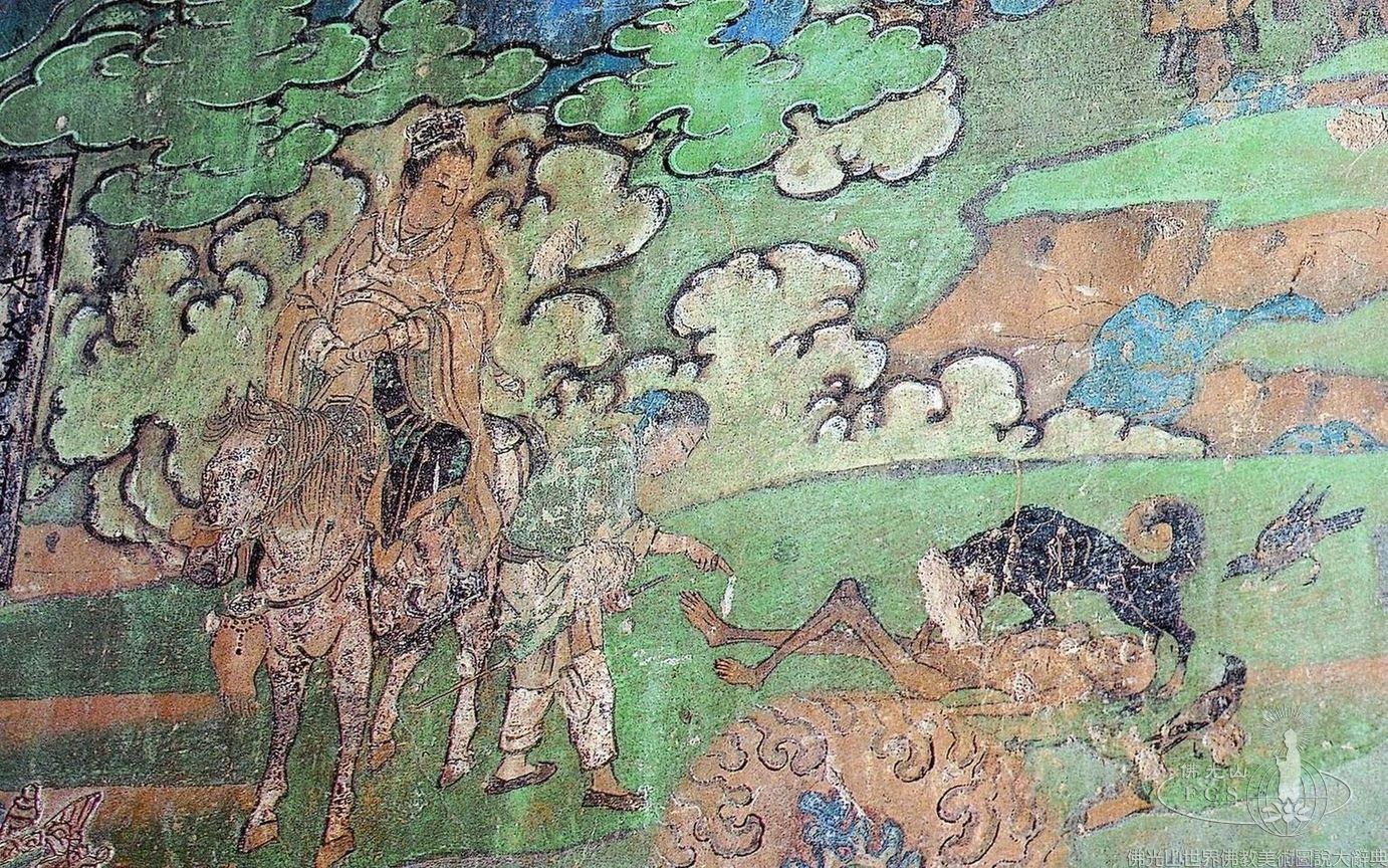 Wutaishan Yanshan Temple Manjusri Hall: Life of the Buddha