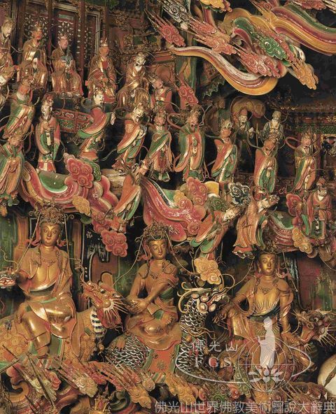 Guanyin Temple Avalokitesvara Hall: Twelve Perfect Enlightenment Bodhisattvas