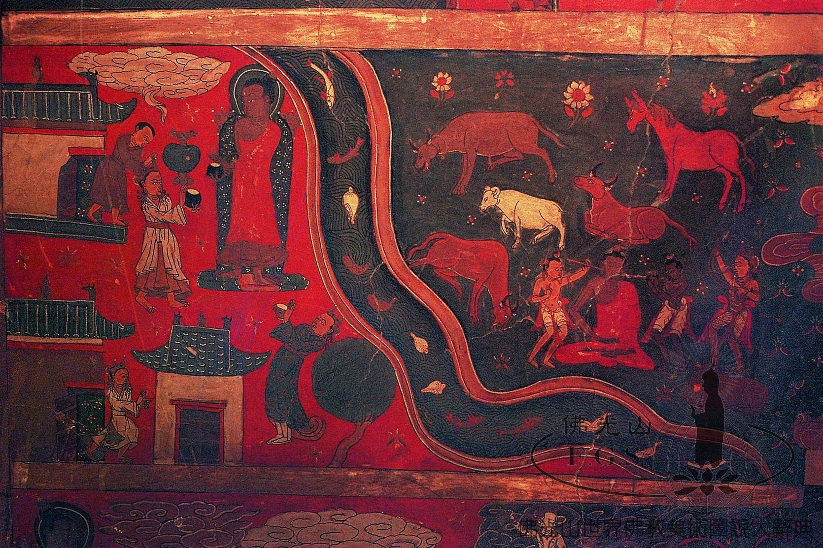 Shalu Monastery Central Hall Circumambulation Passage Murals