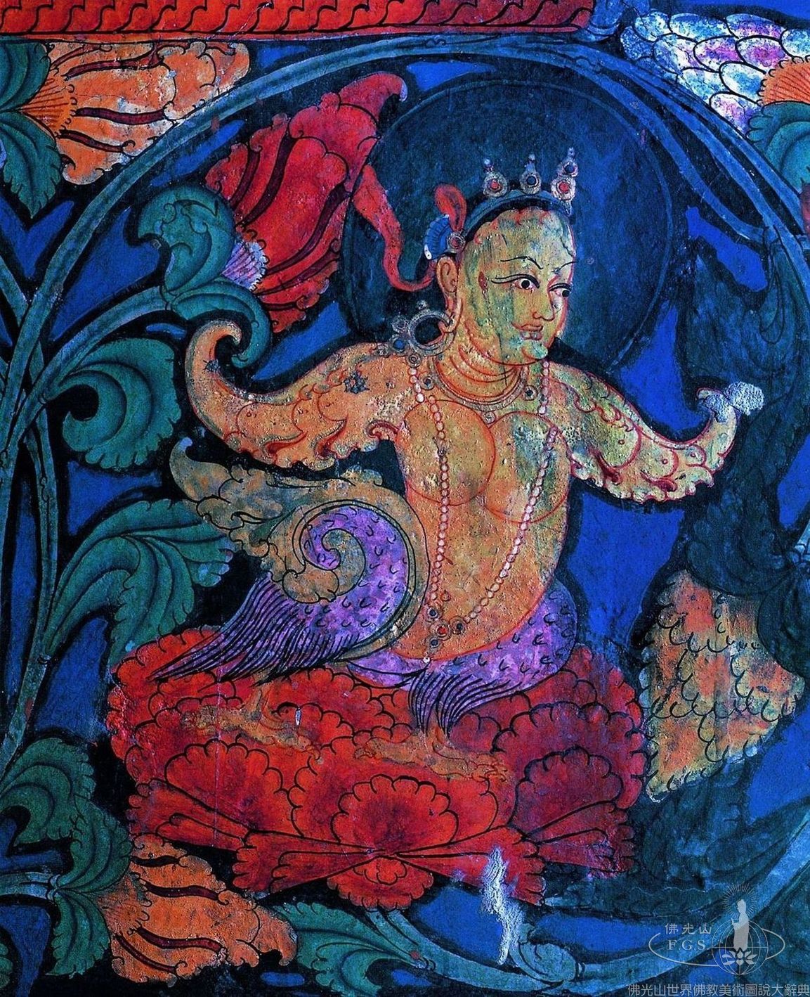 Toling Monastery Central Hall Murals