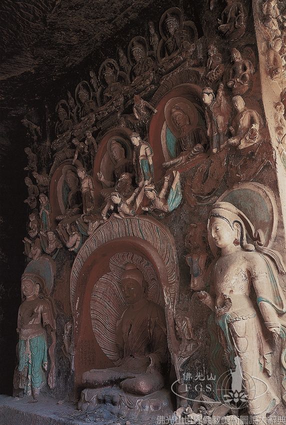 Jinta Temple East Cave: Niche Sculptures