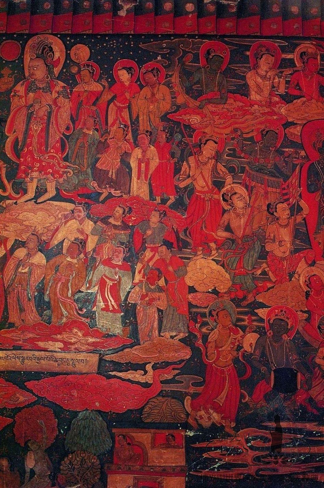 Shalu Monastery Central Hall Prajnaparamita Shrine: Sumagadha's Invitation