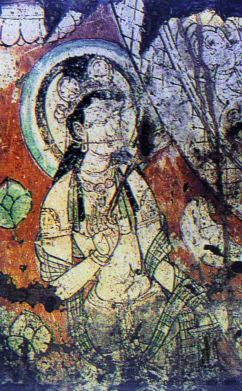 Tuopulukedun Temple 1: Avalokitesvara and Mahasthamaprapta Bodhisattvas