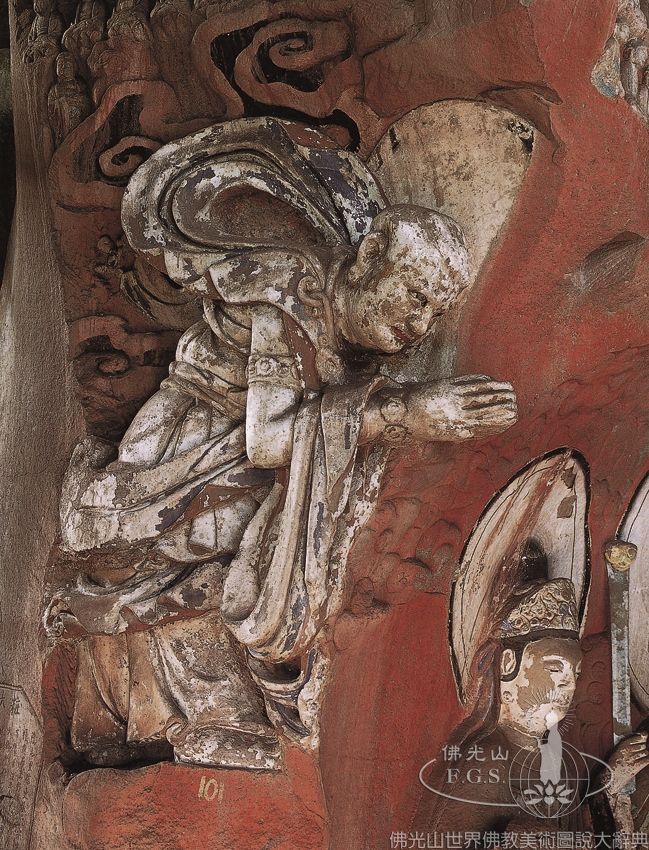 Erfo Temple Rock Carvings: Sakyamuni Buddha