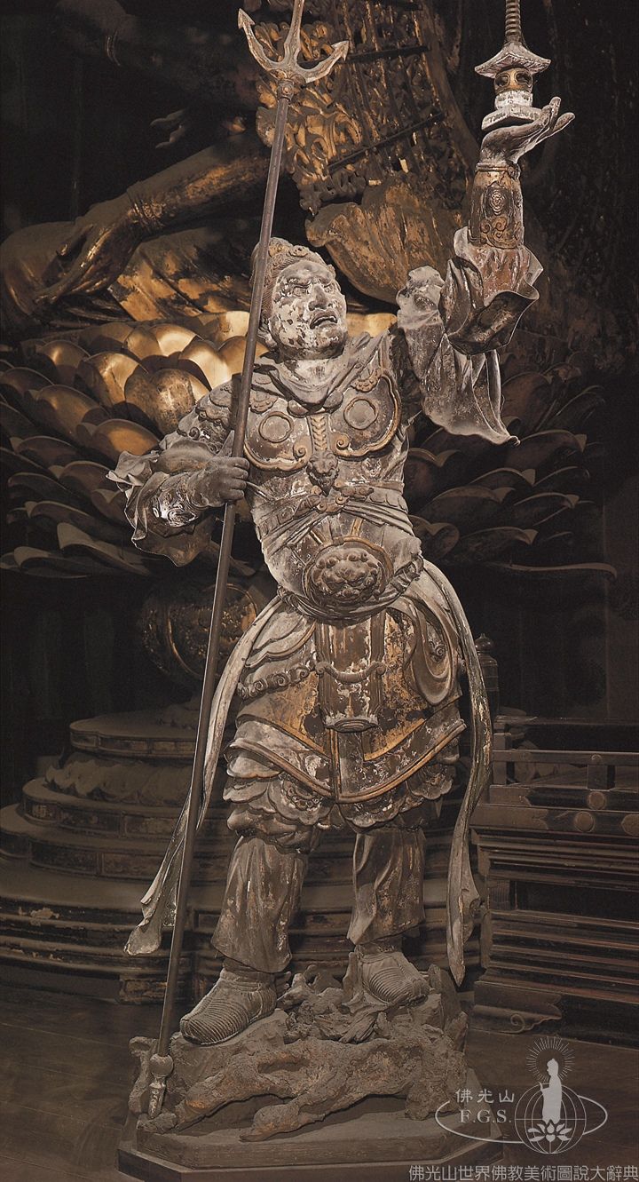 Kofukuji Temple South Octagonal Hall: Four Heavenly Kings