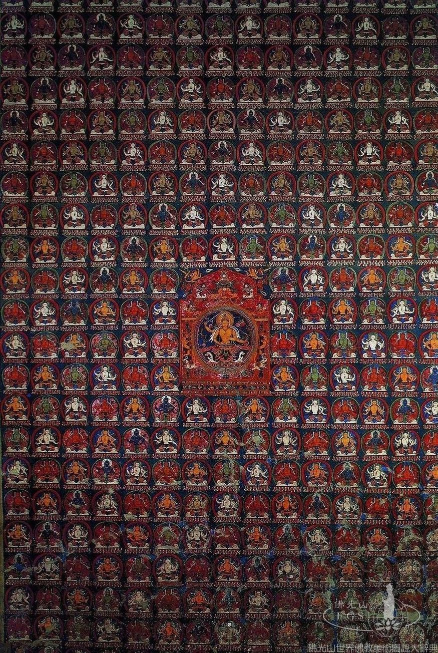 Alchi Monastery Three Story Hall: Manjusri Bodhisattva