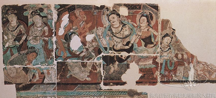 Kizil Cave 213: Milinda Jataka