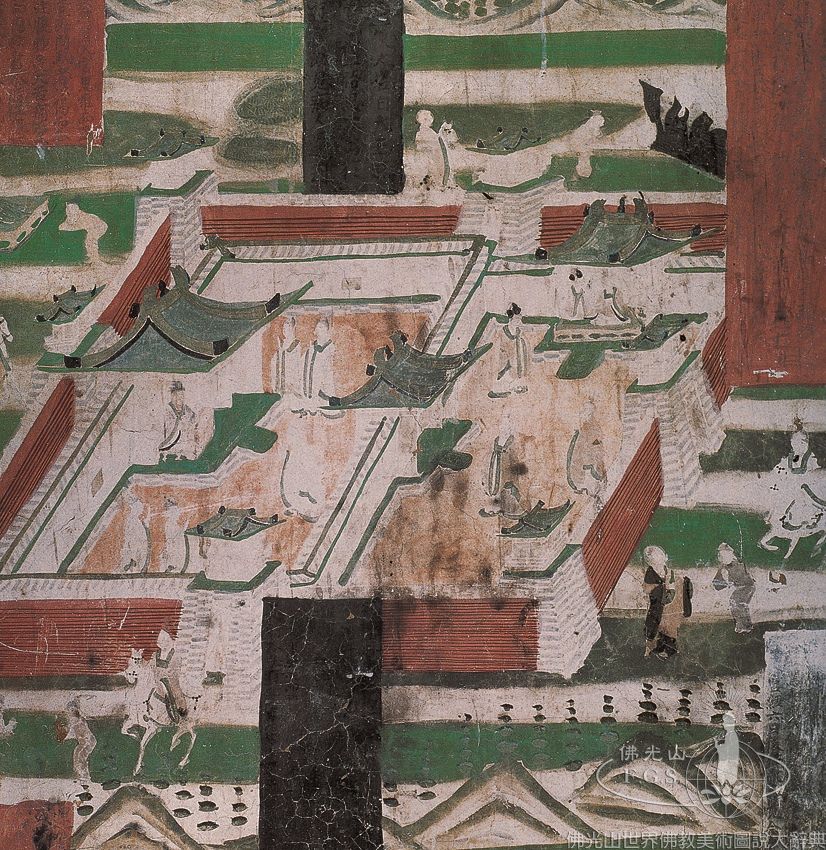 Mogao Cave 61: Life of the Buddha - Palace Life and Four Encounters