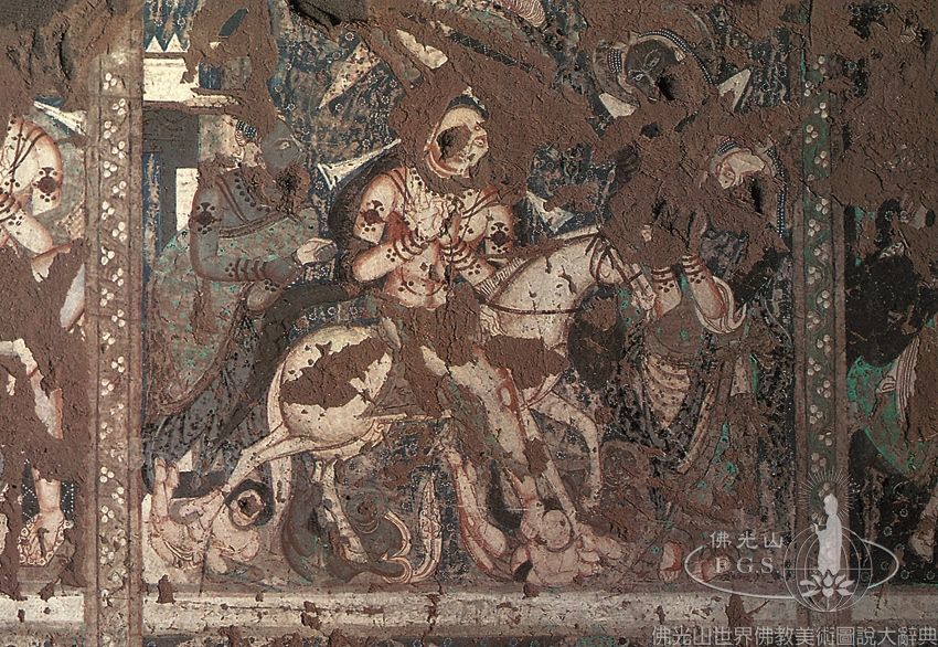 Kizil Cave 110: Life of the Buddha