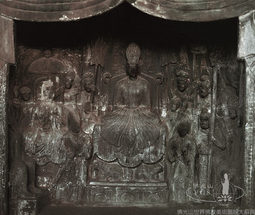 Shizhongshan Grottoes Niche 2