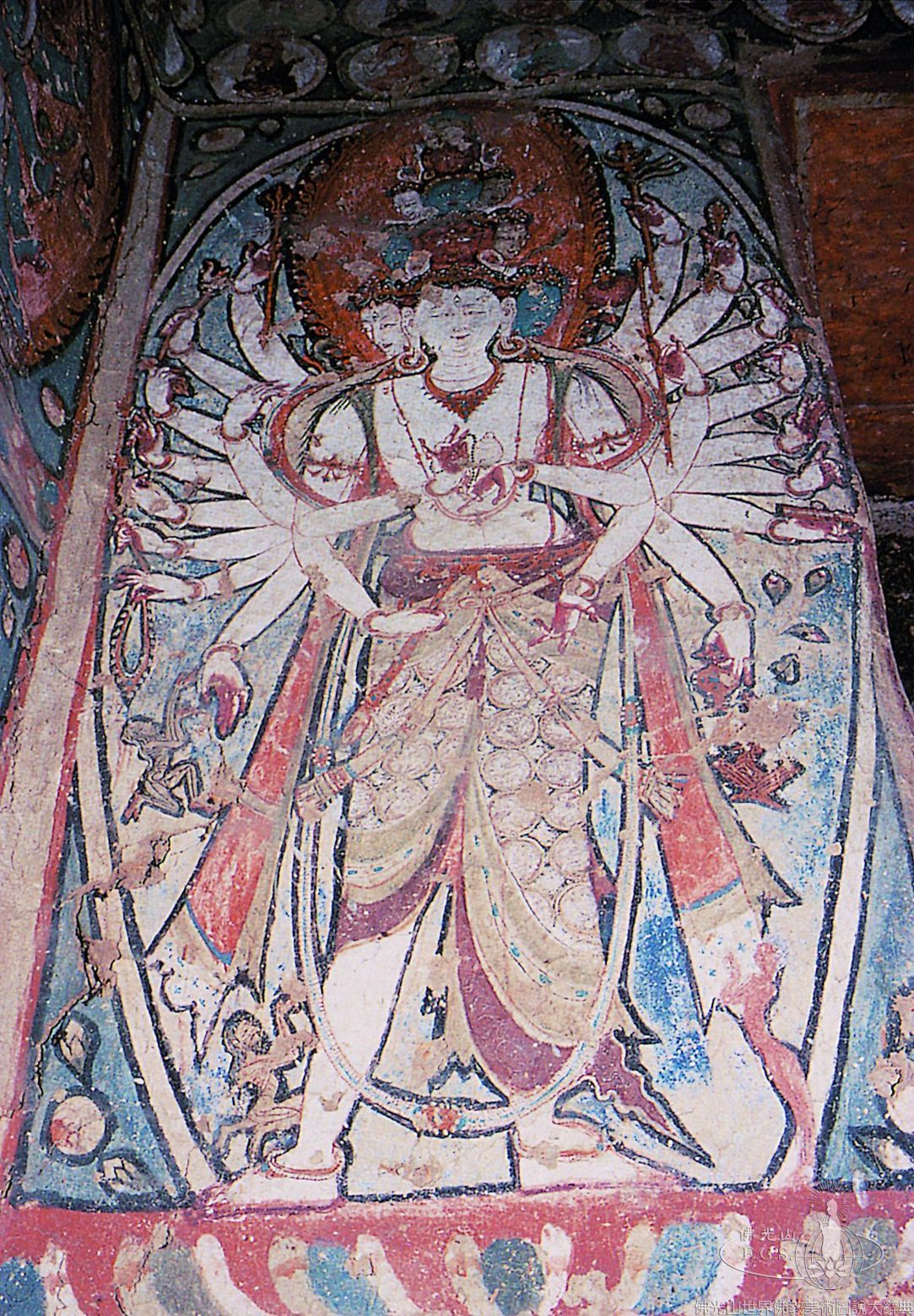 Mangyu Gateway Stupa Murals