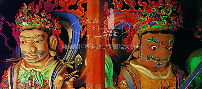 Songgwangsa Temple Heavenly King Gate: Four Heavenly Kings