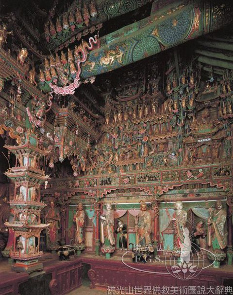 Xiaoxitian Temple Great Hero Hall Sculptures
