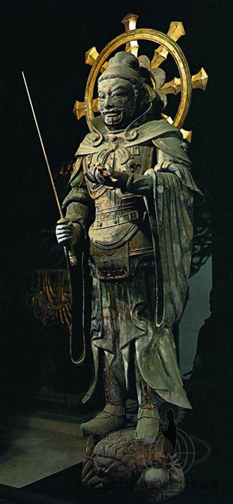 Taimadera Temple Golden Hall: Four Heavenly Kings