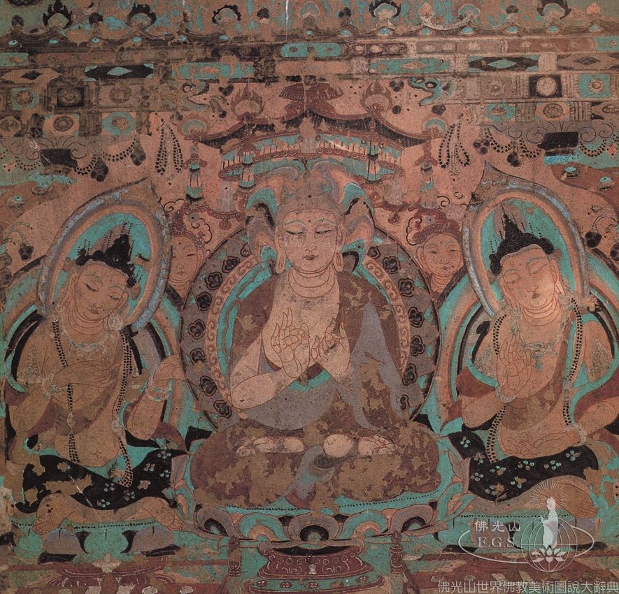Mogao Cave 220: Illustration of the Vimalakirti Sutra - Chapter on Manjusri’s Visit