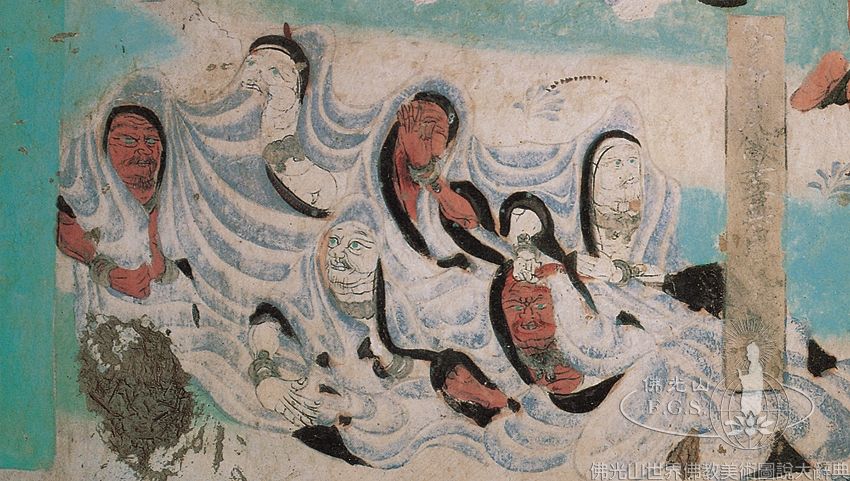 Mogao Cave 130: Lady Wang as Donor