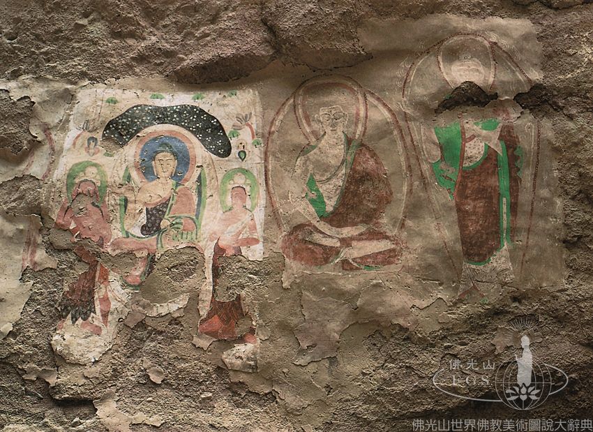 Bingling Temple Niche 195: Murals