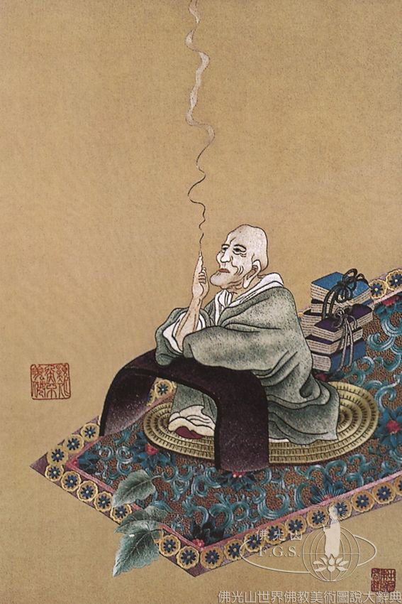 Embroideries of Four Arhats