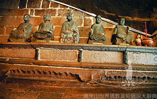 Shengshui Temple Qiyun Cave: Eighteen Arhats