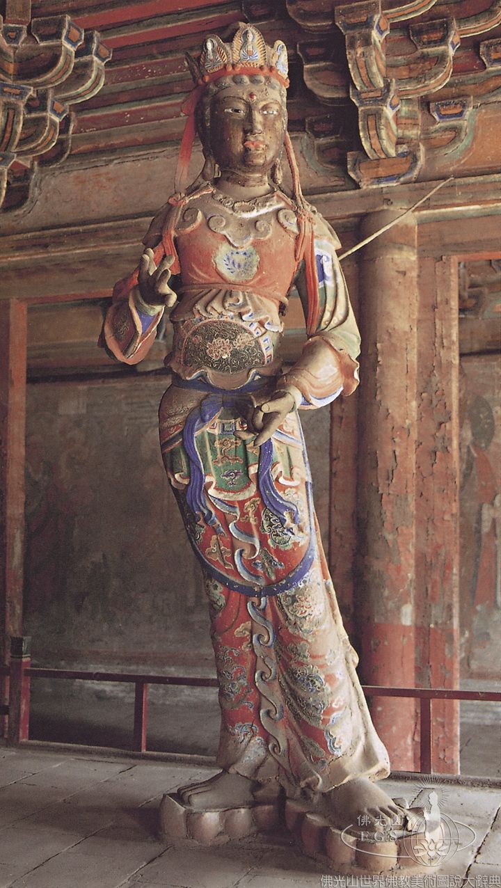 Dule Temple Avalokitesvara Pavilion: Attendant Bodhisattvas