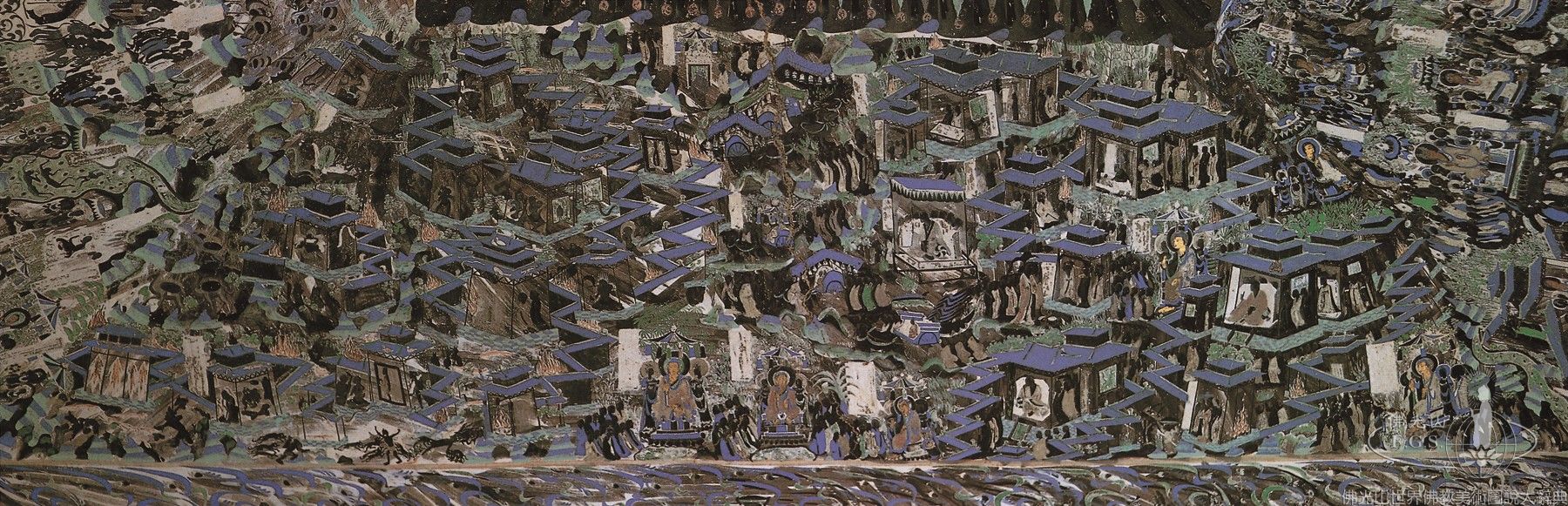 Mogao Cave 420: Illustration of the Lotus Sutra - Chapter on Similes and Parables