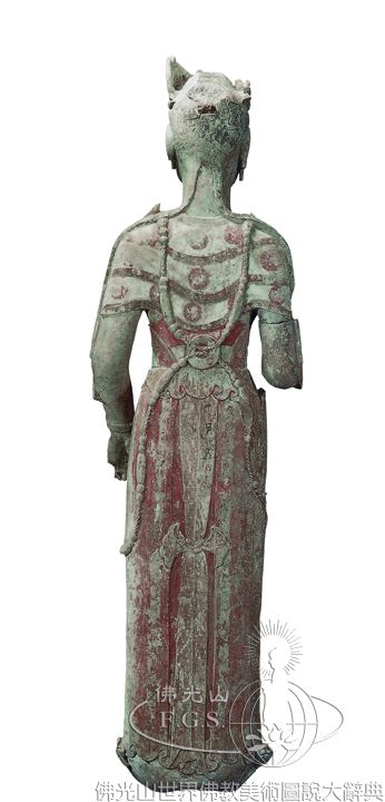 Longxing Temple: Standing Bodhisattva