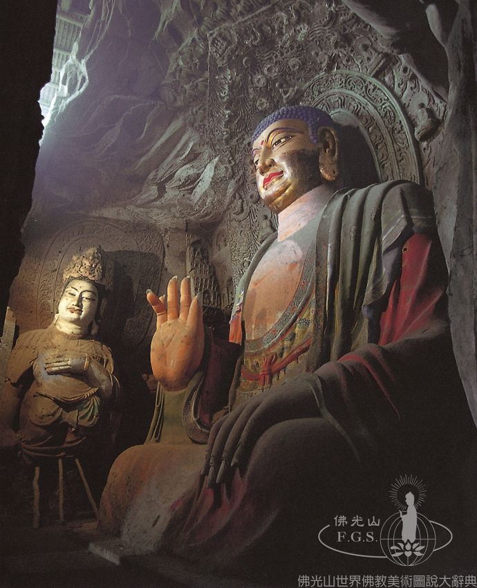 Dafo Temple Cave 1: Amitabha Buddha