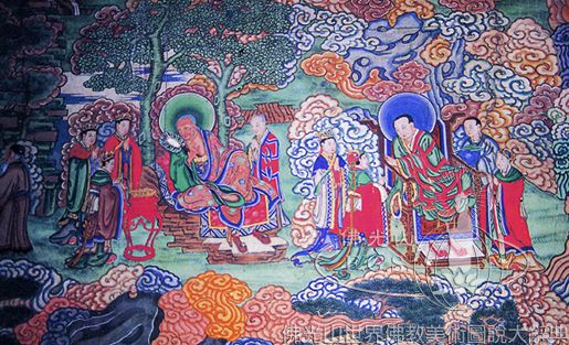 Huayan Upper Temple Great Hero Hall Murals