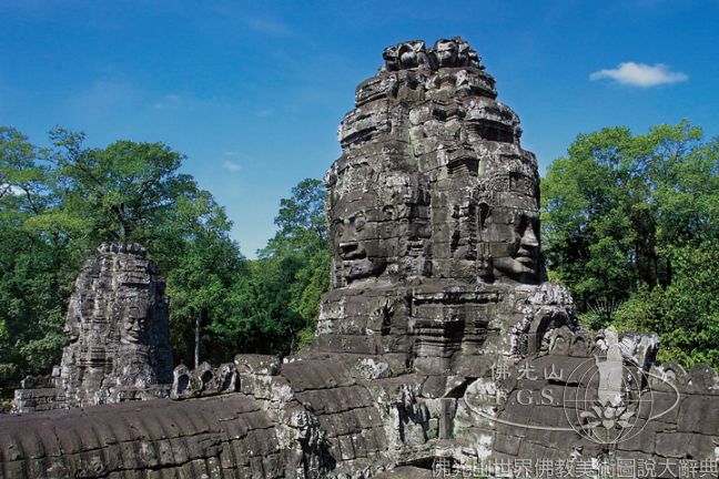 Bayon Temple: Heads of Avalokitesvara Bodhisattva