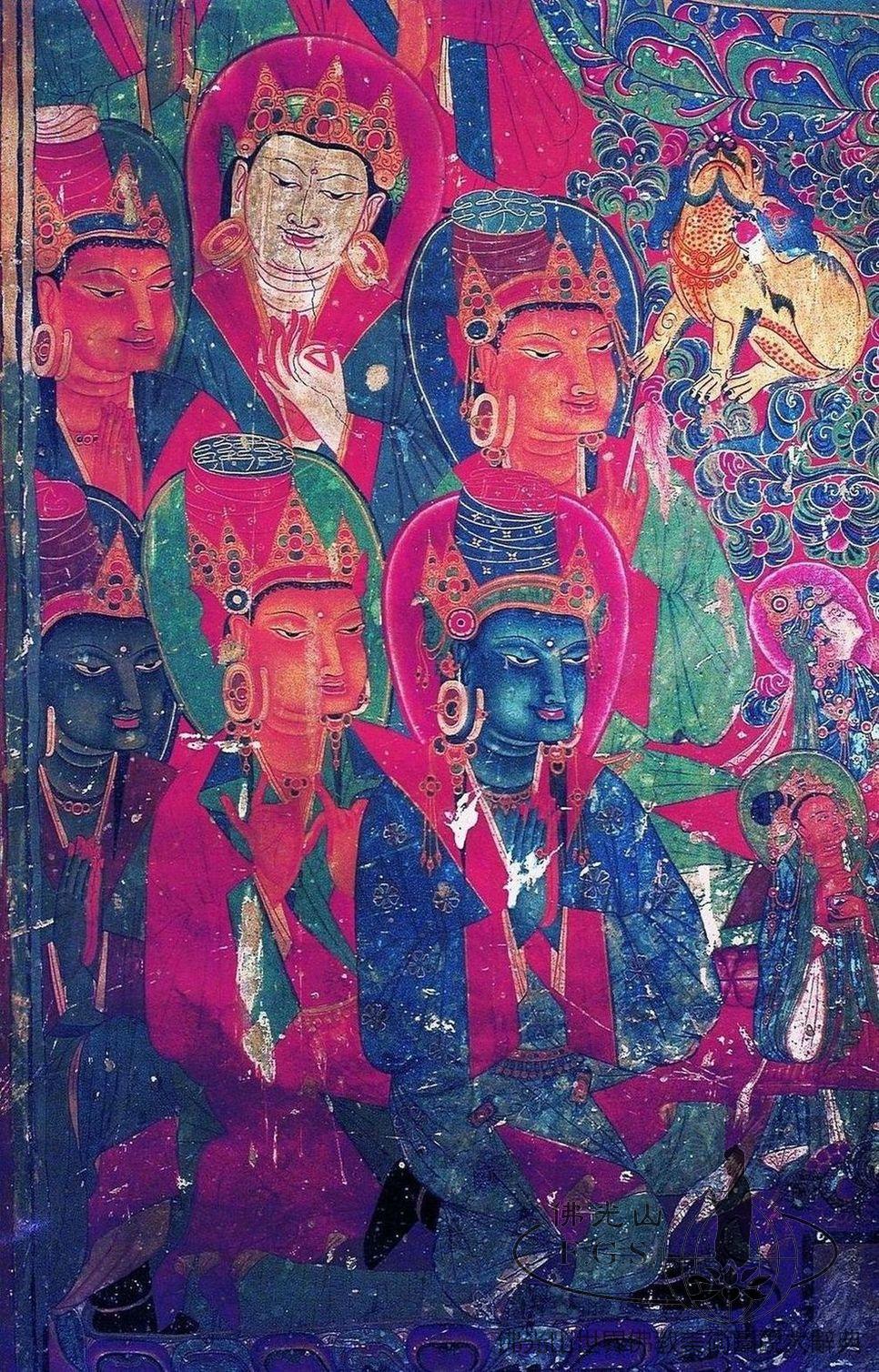 Dratang Monastery Central Hall Inner Shrine: Bodhisattvas