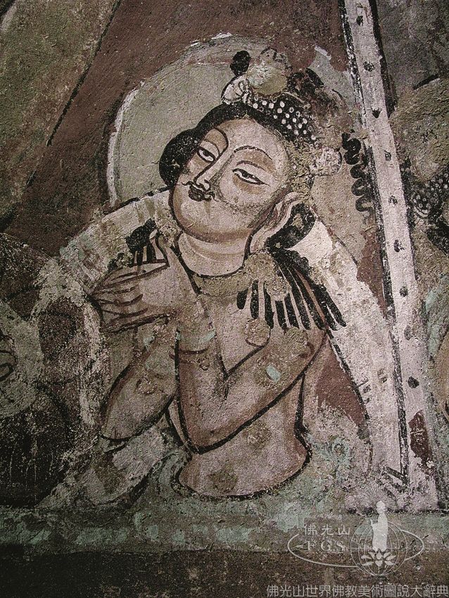 Kumtura Valley Entrance Cave 20: Ceiling