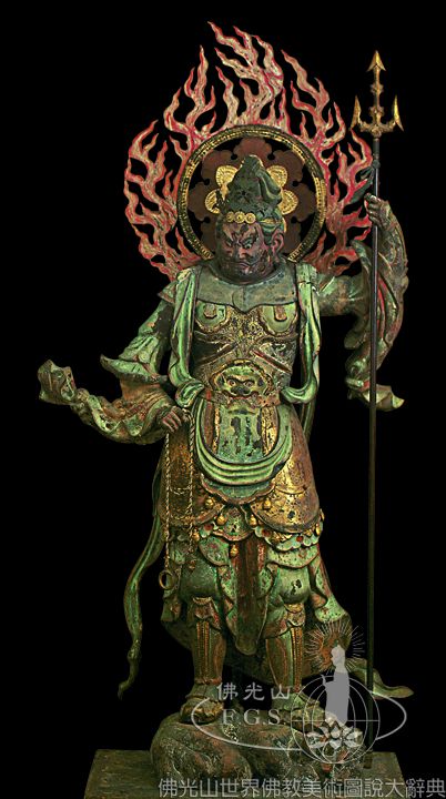 Joruriji Temple Main Hall: Four Heavenly Kings