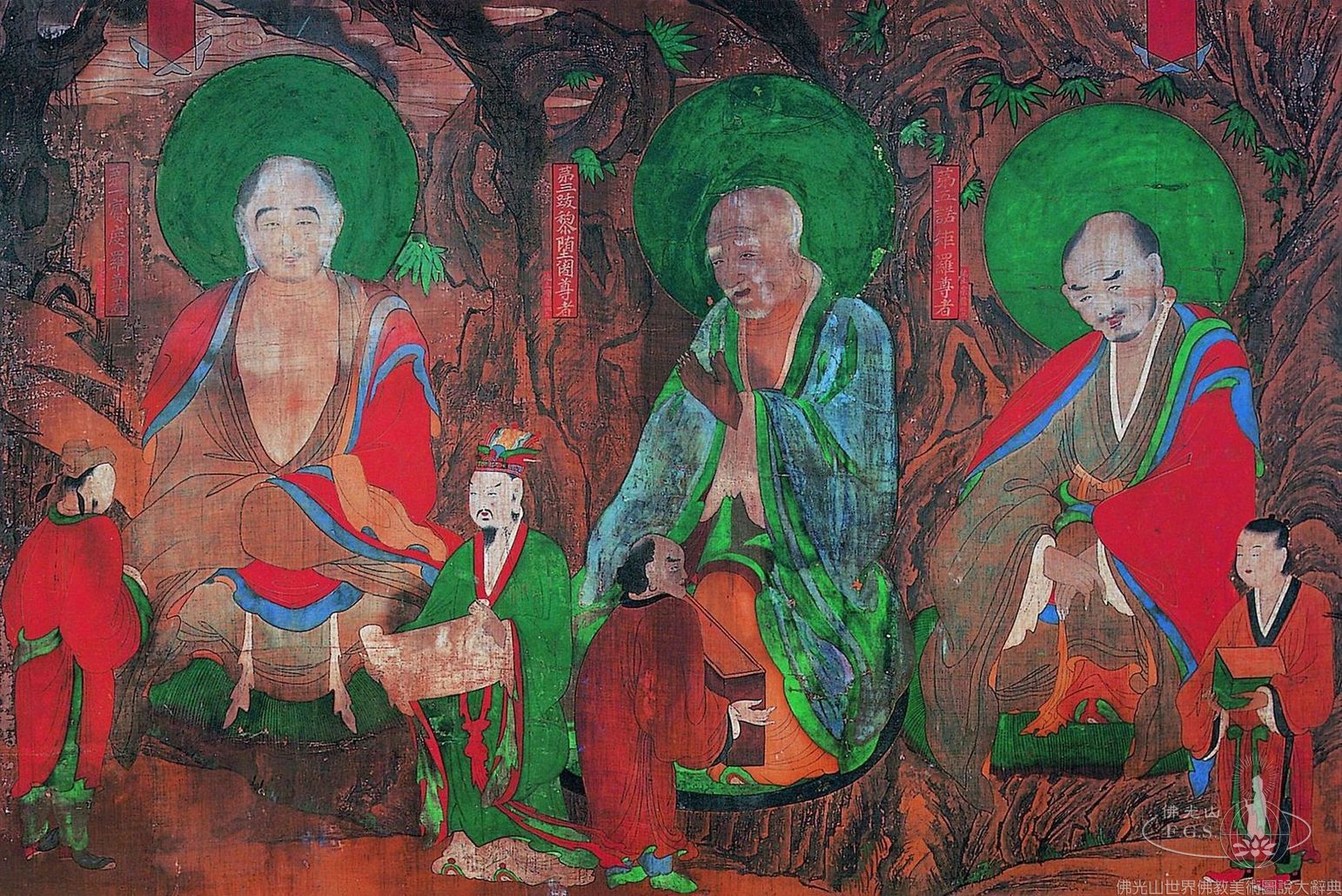 Songgwangsa Temple Arhat Hall: Sixteen Arhats
