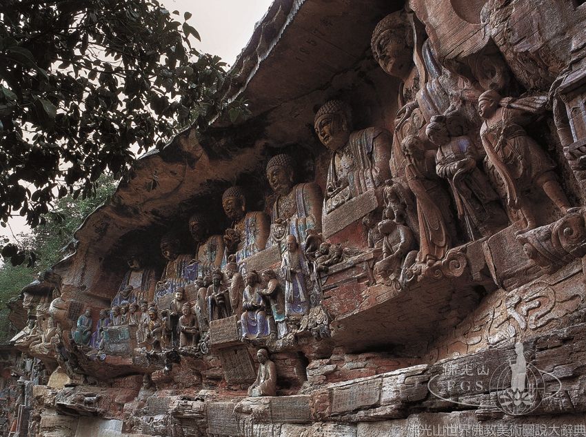 Dazu Rock Carvings Baodingshan Great Buddha Bay Niche 15: Illustration of the Sutra on the Profound Kindness of Parents