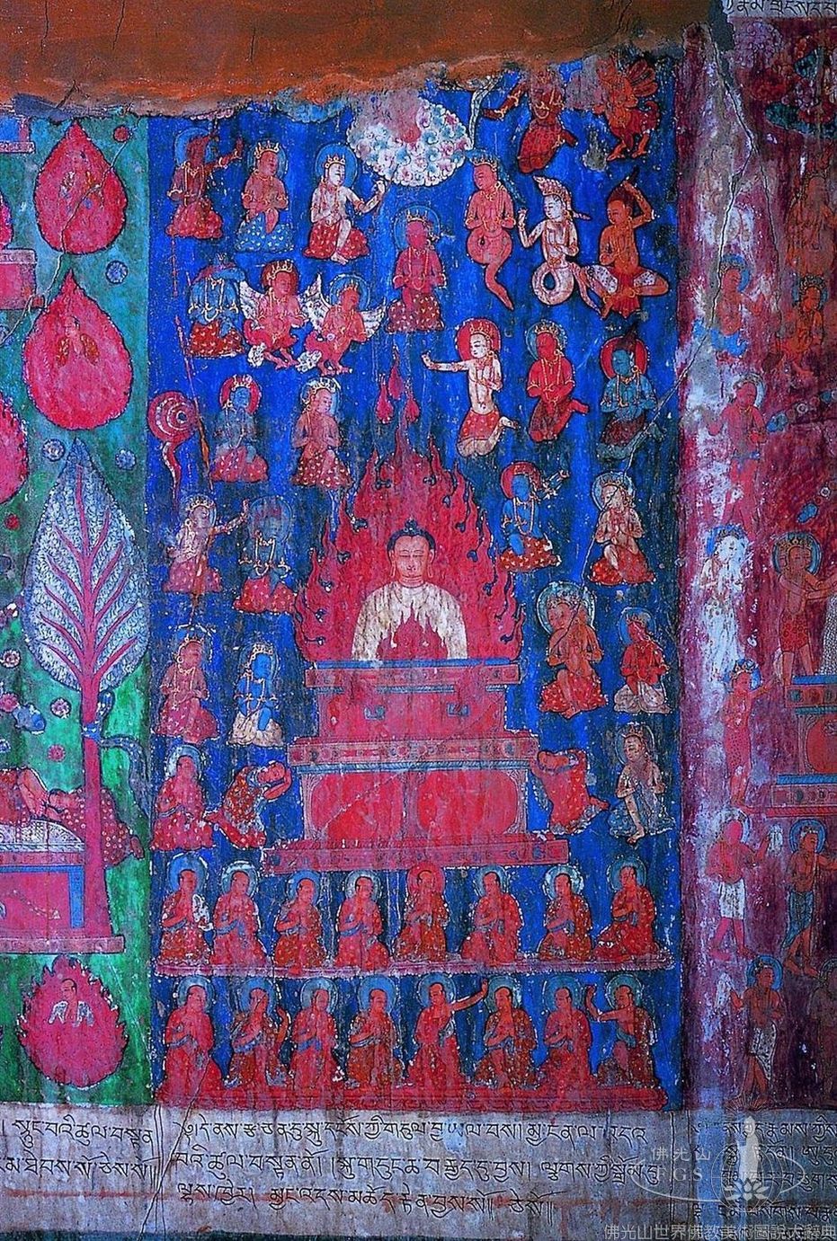 Guge White Temple:Life of the Buddha