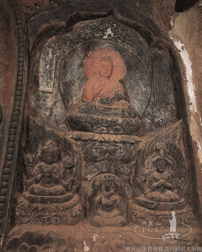Shizhongshan Grottoes Niche 8