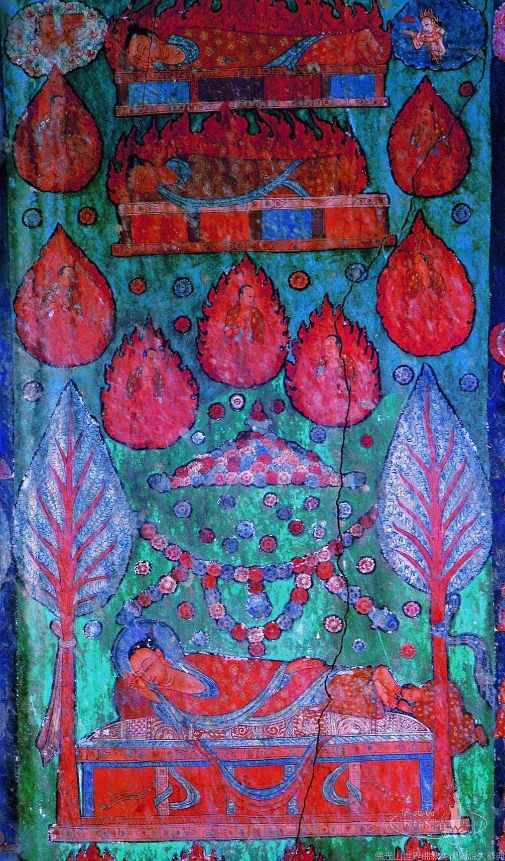 Guge White Temple:Life of the Buddha