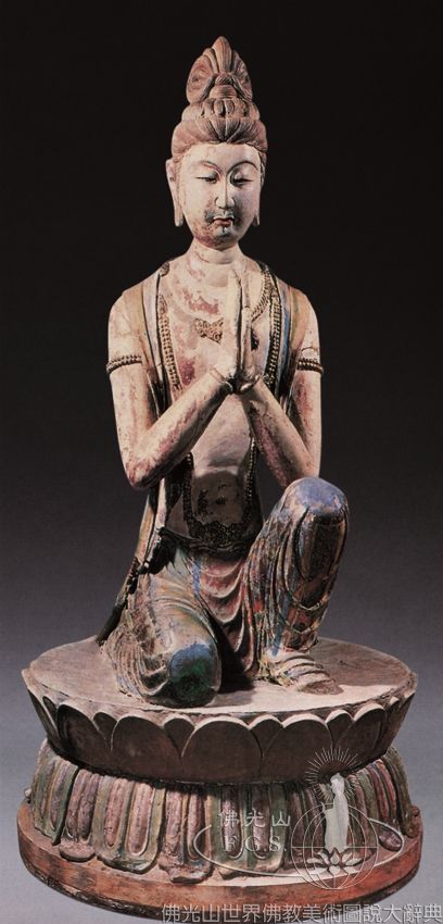 Mogao Cave 328: Bodhisattva Making an Offering