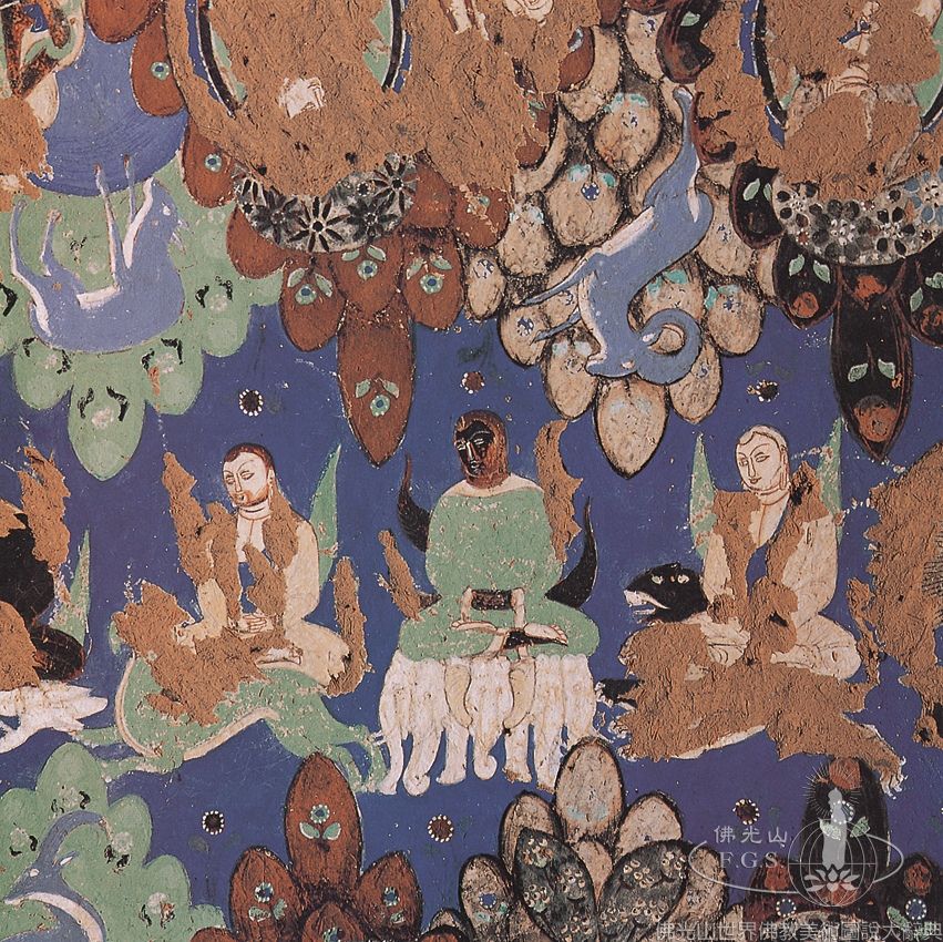 Kizil Cave 224: Life of the Buddha - Sumagadha’s Invitation