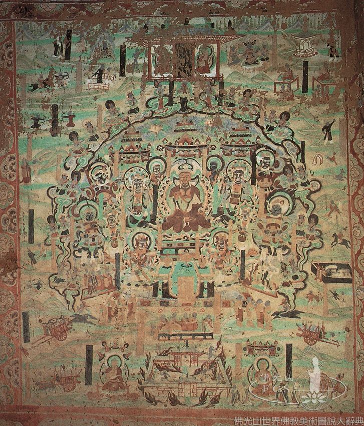 Yulin Cave 36: Illustration of the Lotus Sutra